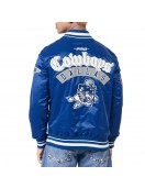 Dallas Cowboys Best of Classic Rib Satin Jacket Dallas Cowboys Best of Classic Rib Satin Jacket