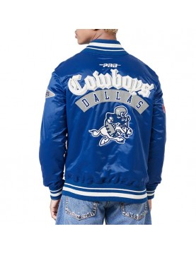 Dallas Cowboys Best of Classic Rib Satin Jacket