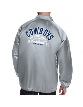 Dallas Cowboys Retro Logo Coaches Jacket