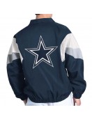 Dallas Cowboys Yard Line Navy Full-Zip Jacket