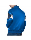 Dallas Mavericks Triple Option Varsity Satin Jacket Dallas Mavericks Triple Option Varsity Satin Jacket