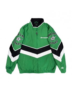 Dallas Stars Captain Green Full-Zip Jacket