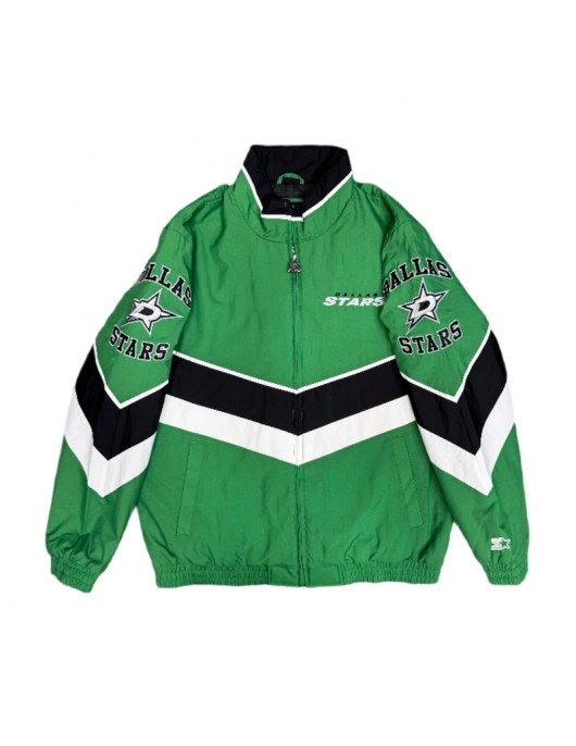Dallas Stars Captain Green Full-Zip Jacket