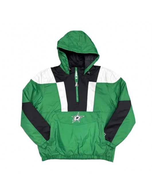 Dallas Stars Charger Half-Zip Pullover Jacket