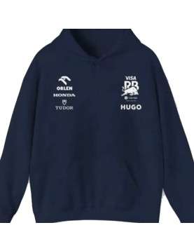 Daniel Ricciardo RB Team Blue Hoodie for Racing Fans