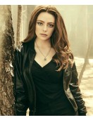 Danielle Rose Russell Legacies Bomber Leather Jacket