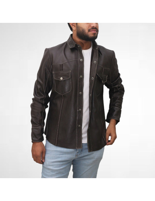 Dark Brown Shirt