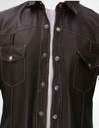 Dark Brown Shirt Dark Brown Shirt