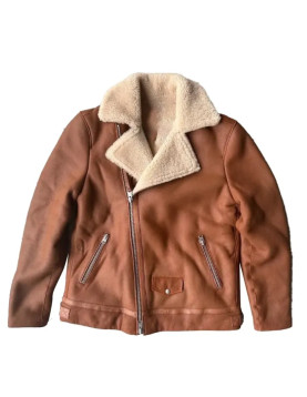 Dark Matter Dayo Okeniyi Brown Jacket