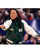 Dawn Staley Green Wool Varsity Jacket – LV Letterman Style