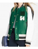 Dawn Staley Green Wool Varsity Jacket – LV Letterman Style
