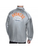 Denver Broncos Retro Logo Coaches Jacket