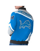 Detroit Lions Maximum Racing Blue Jacket