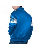 Detroit Lions Triple Option Varsity Satin Jacket