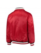 Detroit Red Wings Captain II Full-Zip Red Satin Jacket Detroit Red Wings Captain II Full-Zip Red Satin Jacket