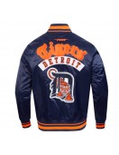 Detroit Tigers Best of Classic Rib Satin Jacket Detroit Tigers Best of Classic Rib Satin Jacket