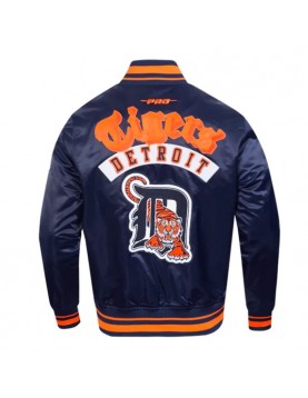 Detroit Tigers Best of Classic Rib Satin Jacket