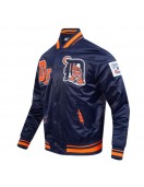 Detroit Tigers Best of Classic Rib Satin Jacket Detroit Tigers Best of Classic Rib Satin Jacket