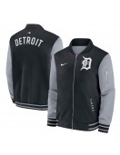 Detroit Tigers Dugout Bomber Full-Zip Jacket