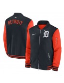 Detroit Tigers Dugout Bomber Full-Zip Jacket