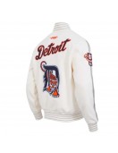 Detroit Tigers Logo Game Day Eggshell Jacket