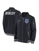 Detroit Tigers Motor City Black Bomber Full-Zip Jacket
