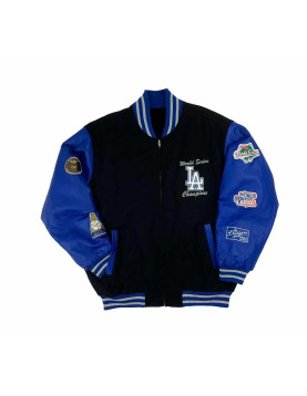 Dodgers World Series Champions Wool Varsity Jacket