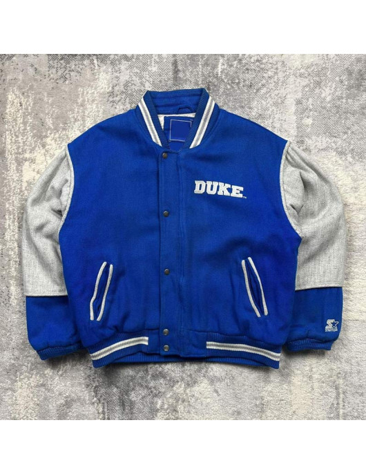 Duke University Royal and Gray Varsity Jacket