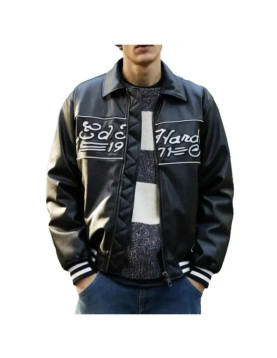 Ed Hardy Leather Jacket