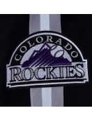 Eggshell Black Colorado Rockies Game Day Current Logo Jacket