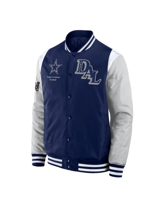 Elements Elite Dallas Cowboys Navy Jacket