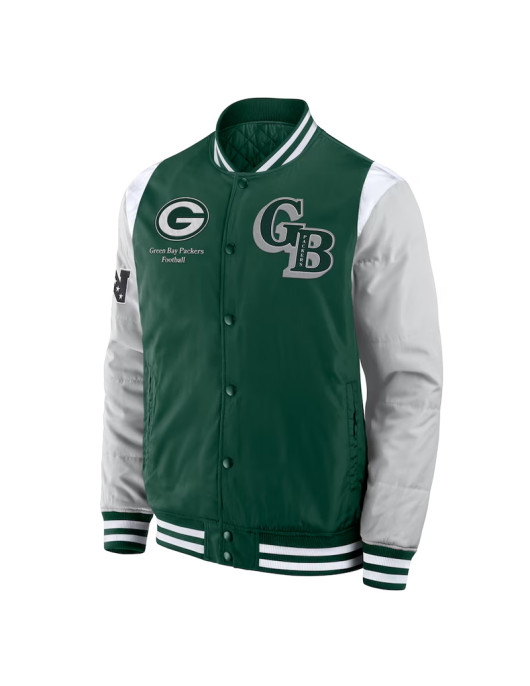 Elements Elite Green Bay Packers Green Jacket