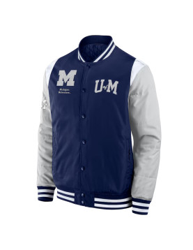 Elements Elite Michigan Wolverines Navy Jacket