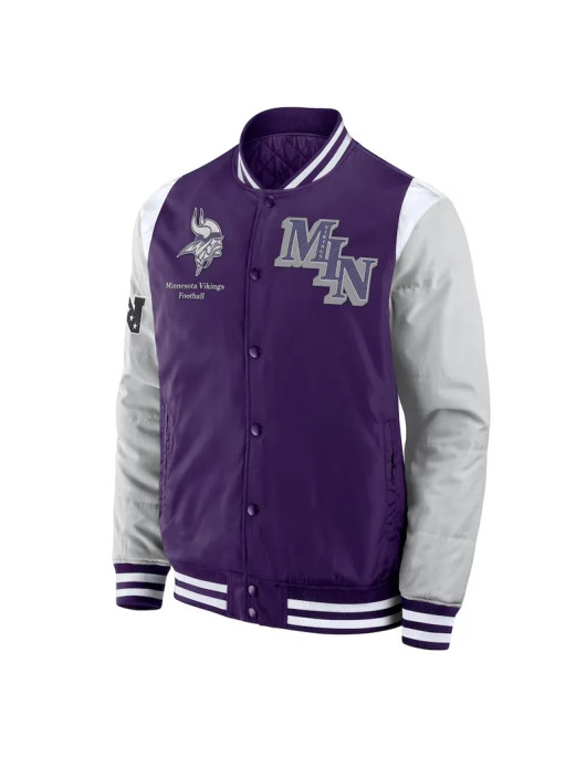 Elements Elite Minnesota Vikings Purple Jacket