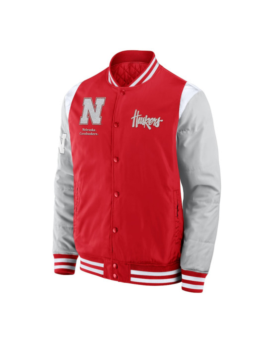 Elements Elite Nebraska Huskers Scarlet Jacket