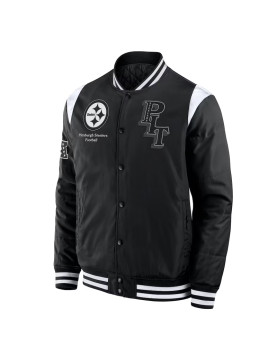 Elements Elite Pittsburgh Steelers Black Jacket