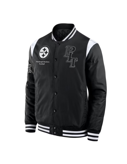 Elements Elite Pittsburgh Steelers Black Jacket