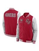Elements Elite San Francisco 49ers Scarlet Jacket