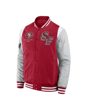 Elements Elite San Francisco 49ers Scarlet Jacket