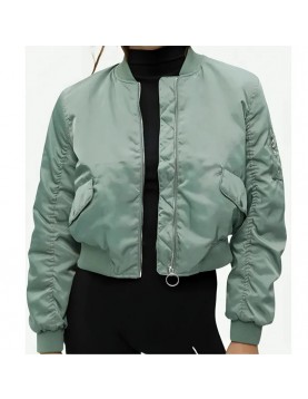 Emma Myers A Good Girl’s Guide to Murder Bomber Jacket