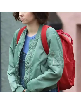Emma Myers Green Jacket from A Good Girl’s Guide to Murder