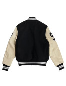 Eric Emanuel Letterman Wool/Leather Jacket