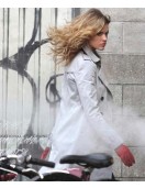 Erin Richards Gotham Season 2 Barbara Kean Cotton Coat