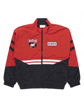Essendon Bombers Red and Black Full-Zip Track Jacket