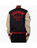 Essendon Lock Up Bombers Varsity Cotton Jacket Essendon Lock Up Bombers Varsity Cotton Jacket