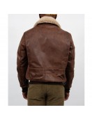 Far Cry 5 Brown Aviator Leather Jacket
