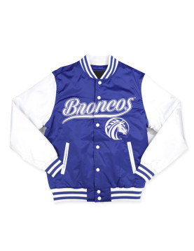 Fayetteville State Broncos Blue and White Jacket