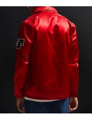 Field Flannels Seattle Rainiers Satin Windbreaker