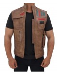 Finn The Rise of Skywalker Leather Vest
