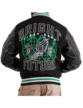 First Row Bright Future Wool Varsity Jacket